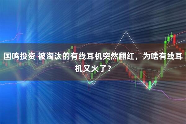 国鸣投资 被淘汰的有线耳机突然翻红，为啥有线耳机又火了？