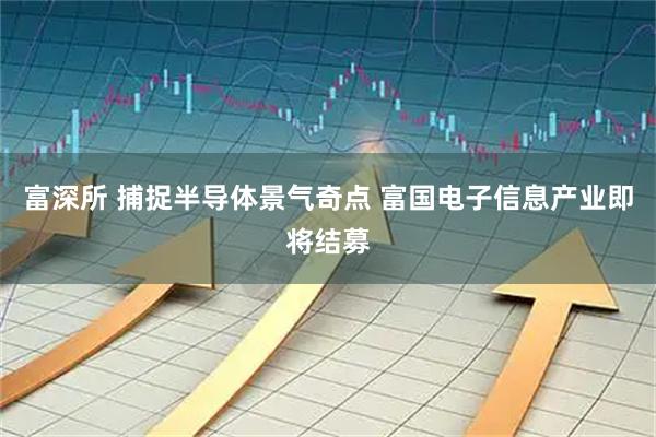 富深所 捕捉半导体景气奇点 富国电子信息产业即将结募